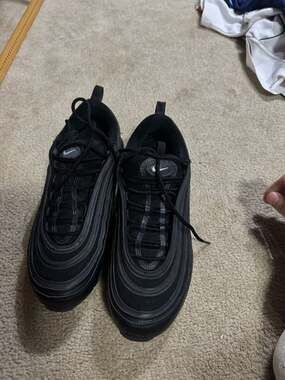 Nike Air Max 97 Triple Black Sneakers - 921826-015